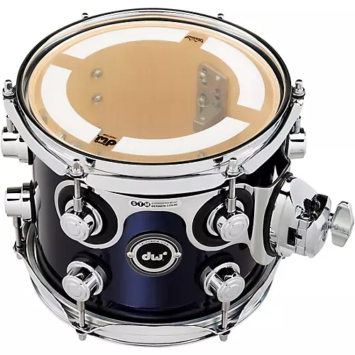DW DWe Wireless Acoustic/Electronic Convertible Tom with STM 10 x 8 in. Finish Ply White Marine Pearl - musicians--Friend