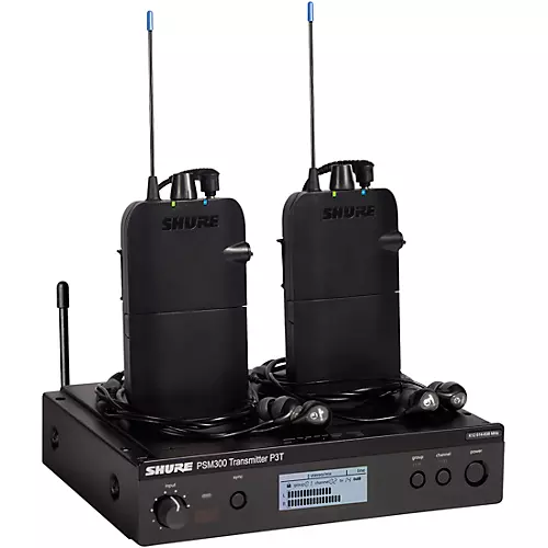 Shure PSM300 Twin Pack Band J13 - musicians--Friend