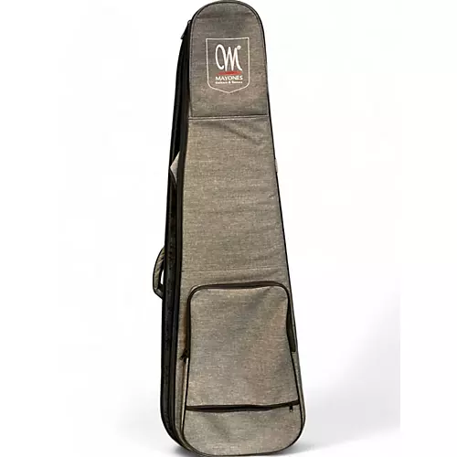 Used 2022 Mayones JABBA MALAMAN 5 antique violet raw Electric Bass Guitar antique violet raw - musicians--Friend