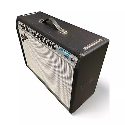 Used Fender 1968 Custom Deluxe Reverb 22W 1x12 Tube Guitar Combo Amp - musicians--Friend