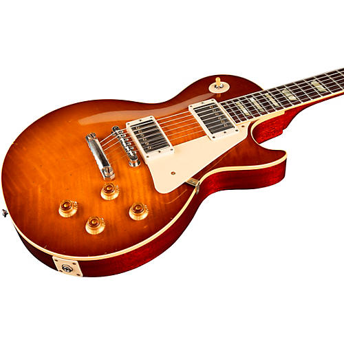 Gibson Custom Murphy Lab 1959 Les Paul Standard Reissue Light Aged Electric Guitar Dirty Lemon - musicians--Friend