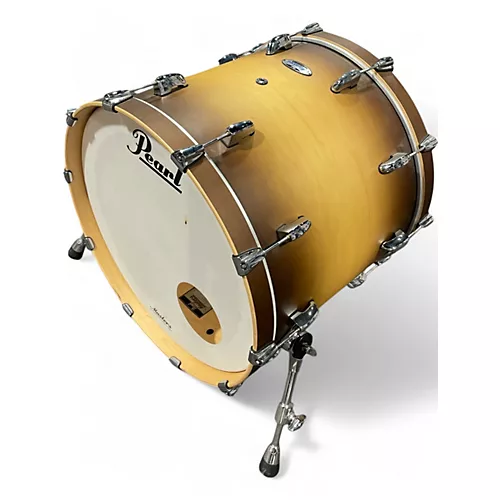Used Pearl 2 Piece MASTERS MAPLE COMPLETE satin natural burst Acoustic Drum Pack satin natural burst - musicians--Friend
