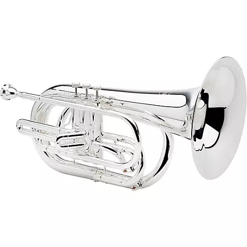 Allora AMB-450 Marching Bb Baritone Silver - musicians--Friend