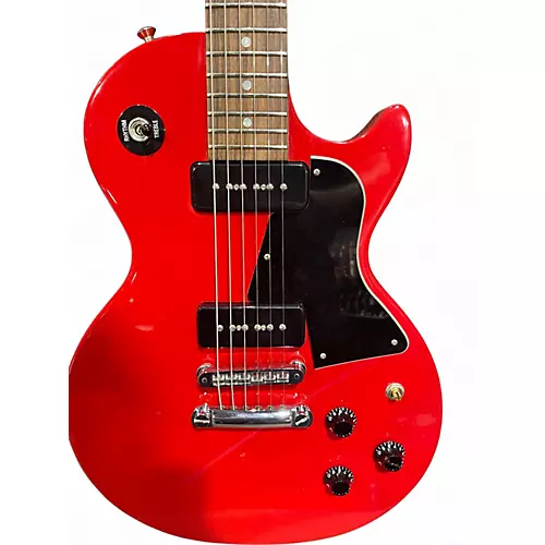 Used Gibson Les Paul Special Red Solid Body Electric Guitar Red - musicians--Friend