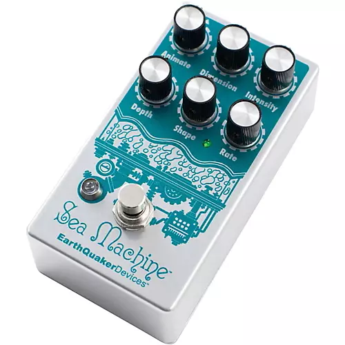 EarthQuaker Devices Sea Machine Super Chorus Guitar Effects Pedal V3 - musicians--Friend