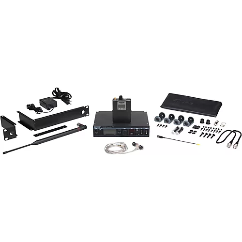 Shure PSM 900 Personal Monitor System With Rackmountable Transmitter, Rechargeable Bodypack Receiver and SE425 Earphones G7 - musicians--Friend