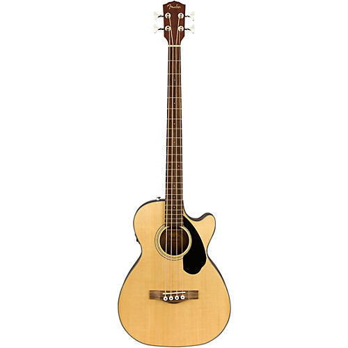 Fender CB-60SCE Acoustic-Electric Bass Guitar Black - musicians--Friend
