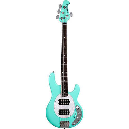 Ernie Ball Music Man StingRay Special HH Electric Bass Guitar Black and Chrome - musicians--Friend