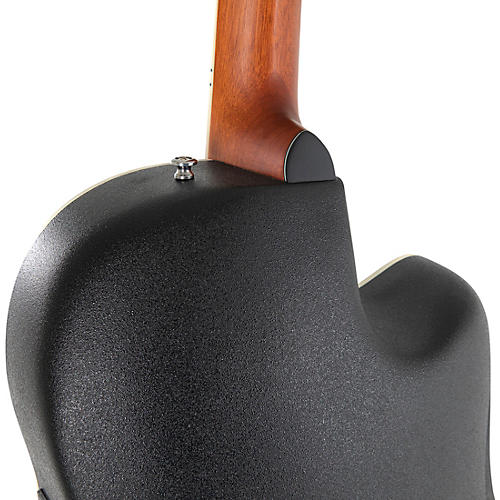 Ovation CS24L-5G Celebrity Series Traditional Mid-Depth Left-Handed Acoustic-Electric Guitar Black - musicians--Friend