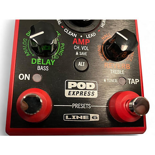 Used Line 6 Pocket Pod Express Amp Modeler Effect Processor - musicians--Friend