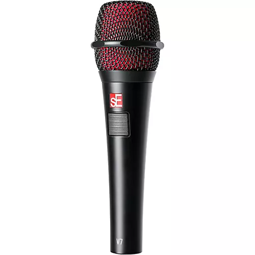 sE Electronics V7-PTT PUSH TO TALK Handheld Supercardioid with Mic Cradle - musicians--Friend