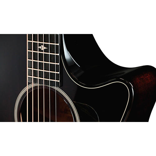 Taylor 524ce Builder's Edition Grand Auditorium Acoustic-Electric Guitar Kona Burst - musicians--Friend