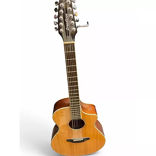 Used Breedlove Studio-12 Natural 12 String Acoustic Electric Guitar Natural - musicians--Friend