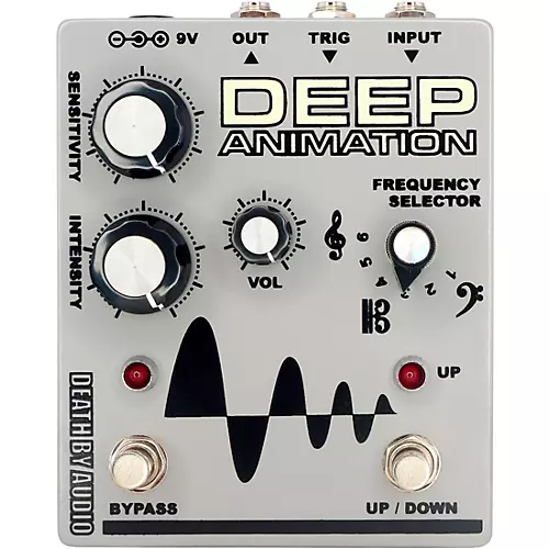 Death By Audio Deep Animation Bass Overdrive Envelope Follower Effects Pedal Gray - musicians--Friend