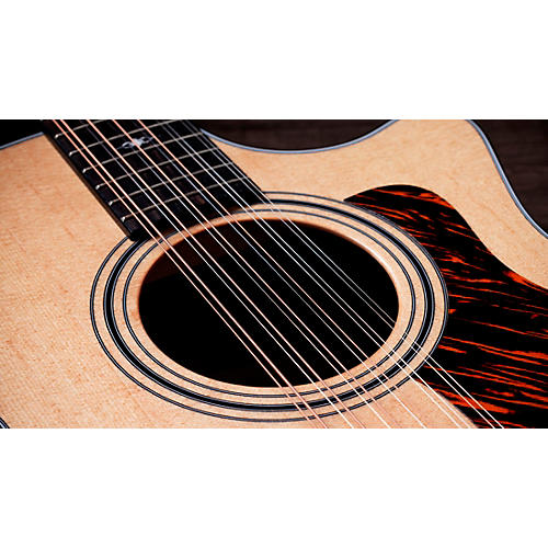 Taylor 354ce 12-String Grand Auditorium Acoustic-Electric Guitar Natural - musicians--Friend