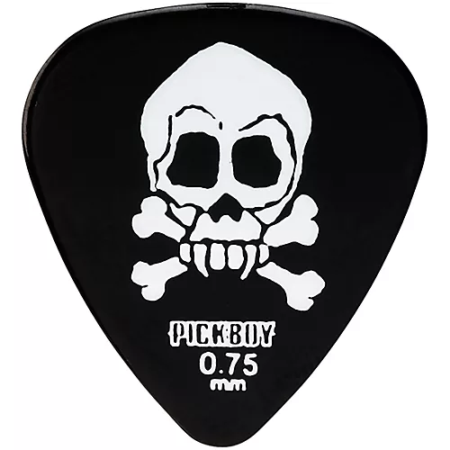 Pick Boy Fang Skull & Crossbones Celltex Guitar Picks .75 mm 10 Pack - musicians--Friend