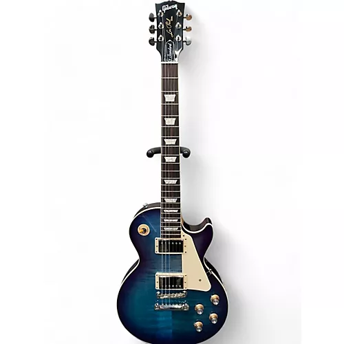 Used 2024 Gibson Les Paul  Standard 60s Figured Top Blueberry Burst Solid Body Electric Guitar Blueberry Burst - musicians--Friend