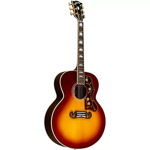 Gibson SJ-200 Standard Rosewood Acoustic-Electric Guitar Rosewood Burst - musicians--Friend