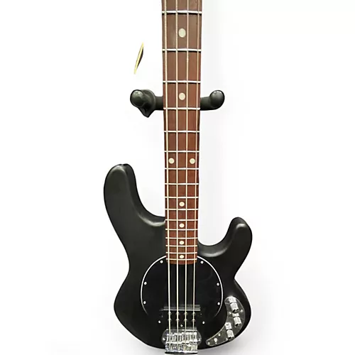 Used Sterling by Music Man Ray4 Black Electric Bass Guitar Black - musicians--Friend