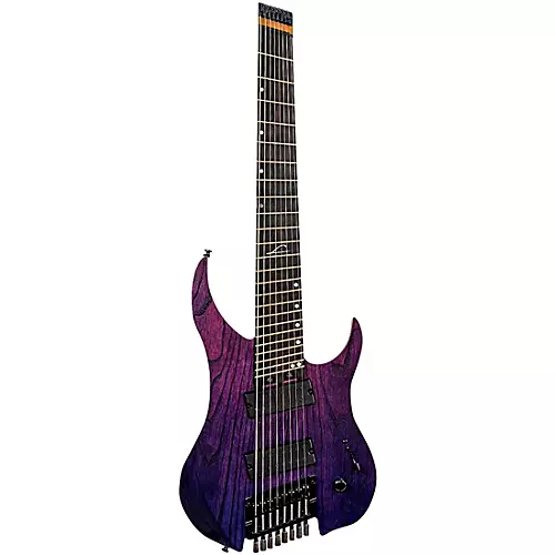Legator Ghost 8 String Multi-Scale Performance Series Electric Guitar Iris Fade - musicians--Friend