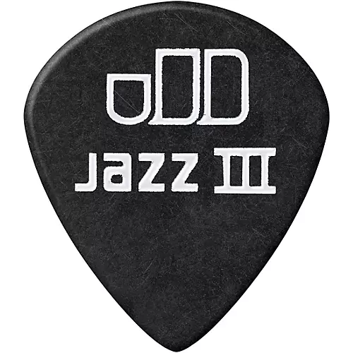 Dunlop Tortex Pitch Black Jazz III Pick Player's Pack 1.35 mm - musicians--Friend