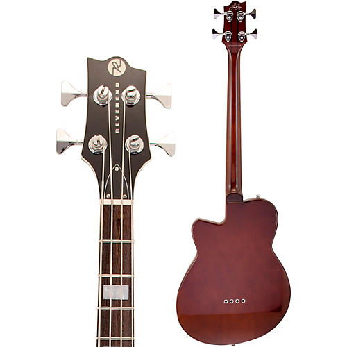 Reverend Linh Lee Signature Lil Linhbacker Semi-Hollow Bass Purple Sparkle - musicians--Friend