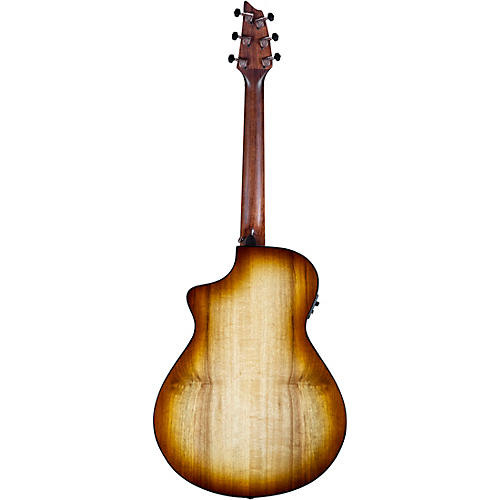Breedlove Pursuit Exotic S CE Myrtlewood Concert Acoustic-Electric Guitar Bourbon Burst - musicians--Friend