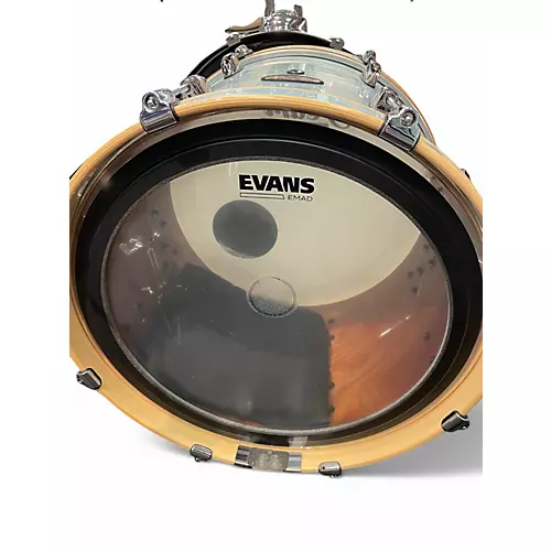 Used 2024 Pearl 4 Piece Session Studio Select Ice Blue Oyster Drum Kit Ice Blue Oyster - musicians--Friend