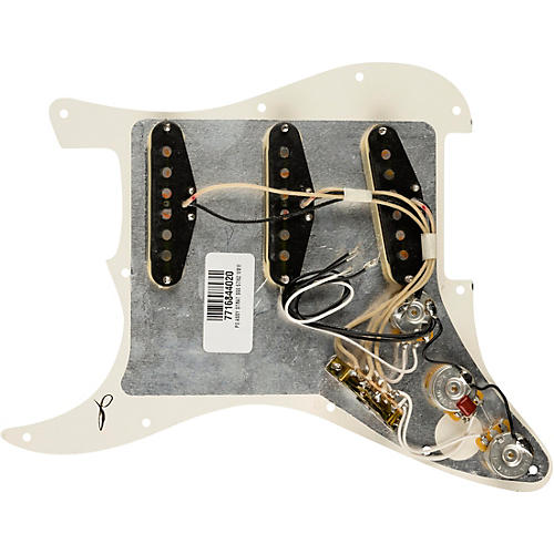 Fender Stratocaster SSS 57/62 Prewired Pickguard White/Back/White - musicians--Friend