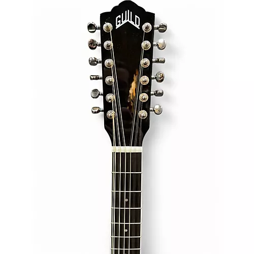 Used Guild D412-NT Natural 12 String Acoustic Guitar Natural - musicians--Friend
