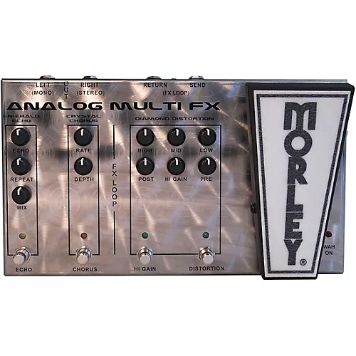 Morley AFX-1 Analog Multi FX Pedal Spun Pattern - musicians--Friend