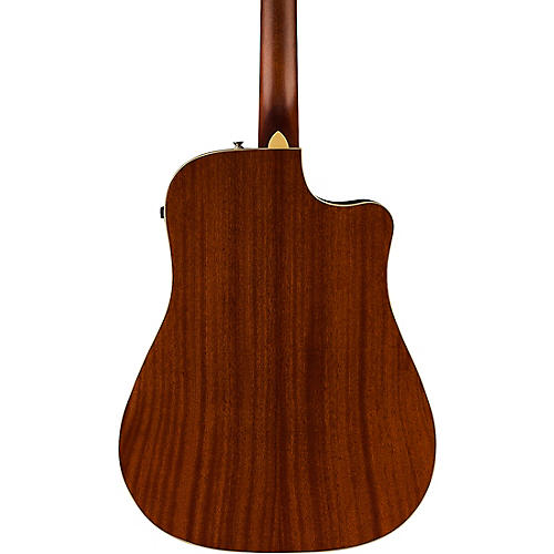 Fender Left-Handed California Redondo Player Acoustic-Electric Guitar Natural - musicians--Friend