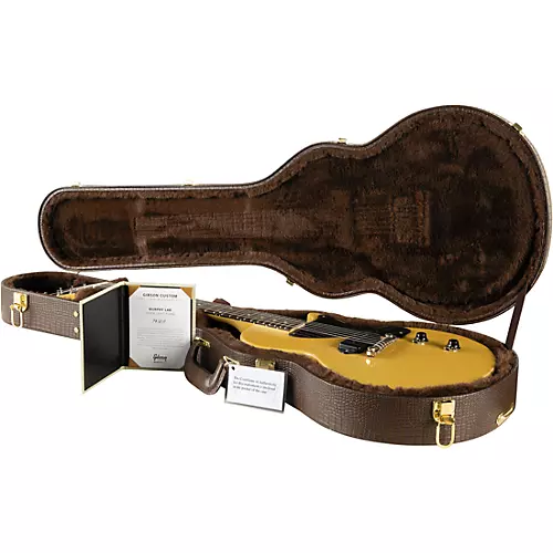 Gibson Custom Murphy Lab 1957 Les Paul Junior Single-Cut Reissue Ultra Light Aged Electric Guitar TV Yellow - musicians--Friend