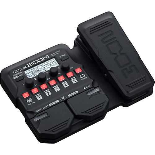 Zoom G1X FOUR Guitar Multi-Effects Processor With Expression Pedal - musicians--Friend