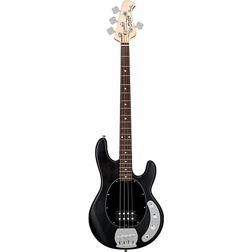 Sterling by Music Man StingRay Ray4 Electric Bass Guitar Pueblo Pink White Pickguard - musicians--Friend