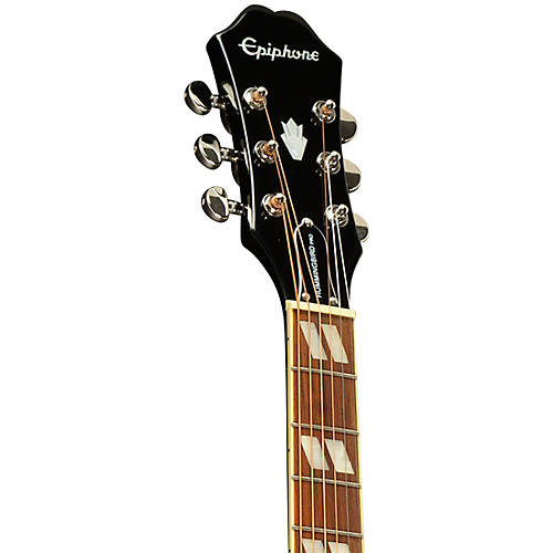 Epiphone Hummingbird Studio Acoustic-Electric Guitar Ebony - musicians--Friend