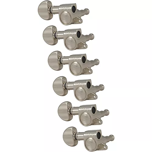 Grover Mini Rotomatics 205 Series Tuning Machines Nickel 6-in-line - musicians--Friend