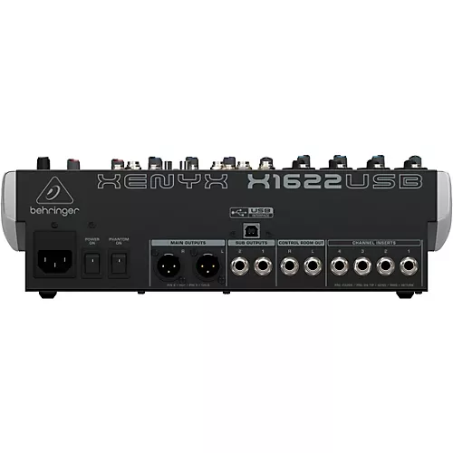 Behringer XENYX X1622USB USB Mixer Wth Effects - musicians--Friend