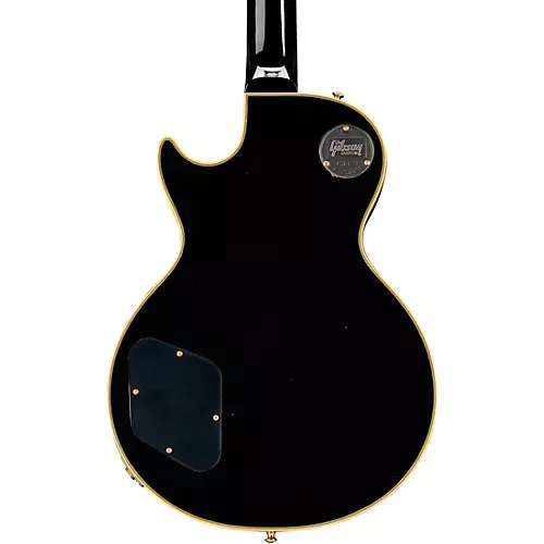 Gibson Custom Murphy Lab 1968 Les Paul Custom Reissue Ultra Light Aged Electric Guitar Ebony - musicians--Friend