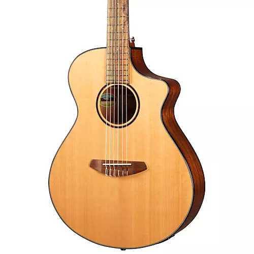 Breedlove Discovery S CE Red Cedar Nylon-String Classical Acoustic-Electric Guitar Natural - musicians--Friend