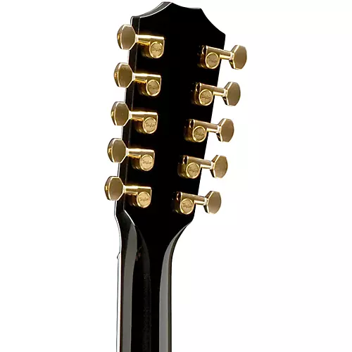 Taylor 657ce 10-String Grand Pacific Acoustic-Electric Bajo Quinto Black - musicians--Friend