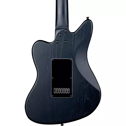ESP LTD Alex Wade XJ EverTune Baritone Electric Guitar Open Grain Black Satin - musicians--Friend