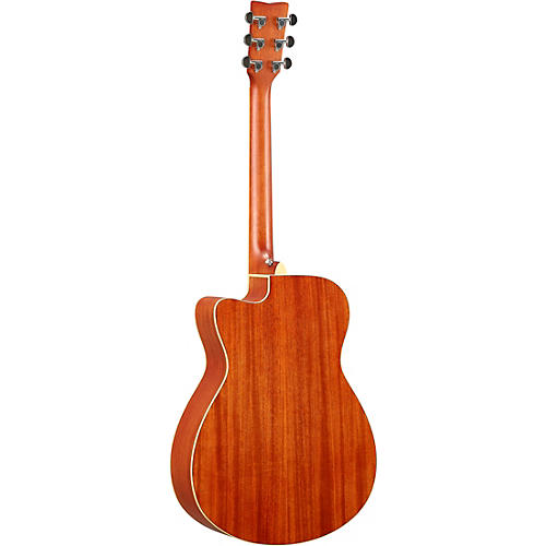 Yamaha FSC-TA TransAcoustic Concert Cutaway Acoustic-Electric Guitar Brown Sunburst - musicians--Friend