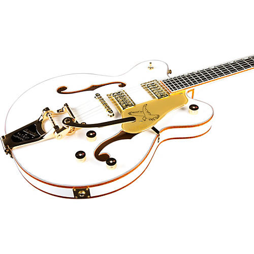 Gretsch Guitars G6636T Players Edition Falcon Center Block Bigsby Semi-Hollow Electric Guitar White - musicians--Friend