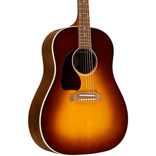Gibson J-45 Studio Walnut Left-Handed Acoustic-Electric Guitar Natural - musicians--Friend