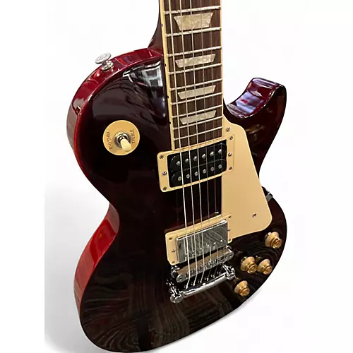 Used Gibson Les Paul Studio Wine Red Solid Body Electric Guitar Wine Red - musicians--Friend