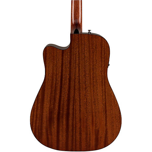 Fender CD-60SCE Dreadnought Acoustic-Electric Guitar Natural - musicians--Friend