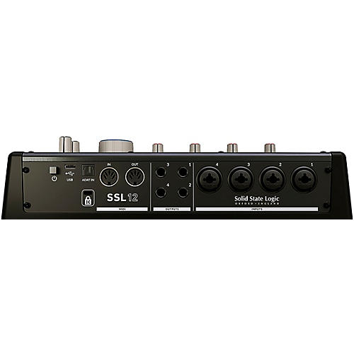 Solid State Logic SSL 12 USB Audio Interface - musicians--Friend