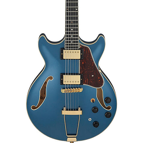 Ibanez Artcore AMH90 Full-Hollowbody Electric Guitar Prussian Blue Metallic - musicians--Friend