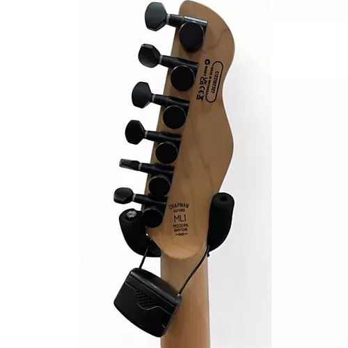 Used Chapman ML1 Pro Modern Baritone Trans White Solid Body Electric Guitar Trans White - musicians--Friend